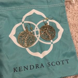 Kendra Scott Medallion Earrings